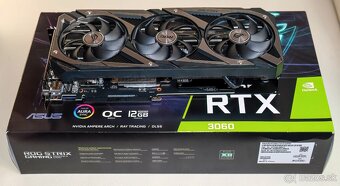 GK Asus ROG STRIX RTX 3060-O12G-V2 Gaming - 2