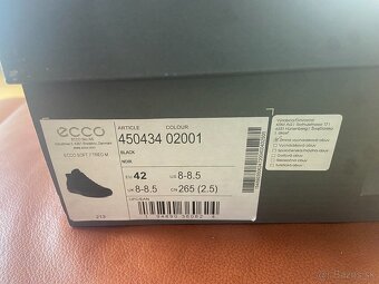 Predám chlapčenské zimné topánky ECCO č.42 - 2