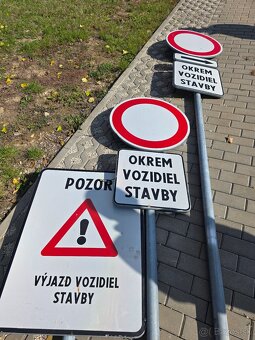 Dopravné značky - tabule - 2
