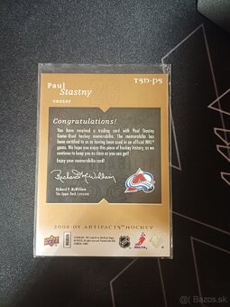 Hokejove karty / kartičky Paul Stastny - 2