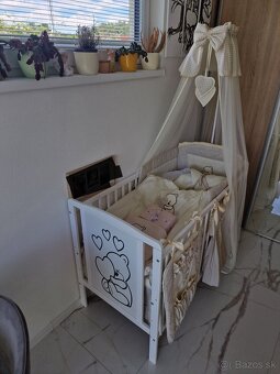 Drevená postieľka - 2