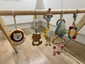 Drevená hrazdička pre deti - 2