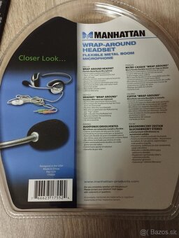 Sluchátka Manhattan – záruka 24M - 2