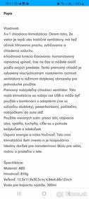 Predám prenosnú klimatizaciu - 2