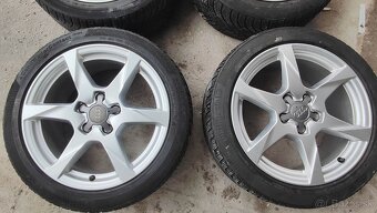 5x112 R17 Audi originálne elektróny - 2