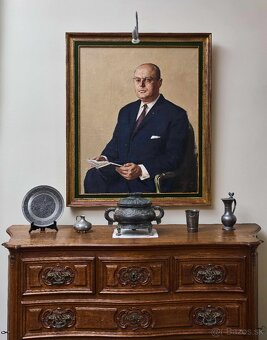 Portrét muža Jan van Loo 114 x 95 cm - 2