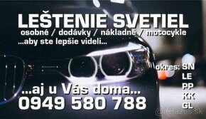 LEŠTENIE SVETIEL, ČISTENIE SVETIEL LS - 2