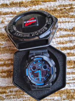 CASIO G-SHOCK pánske hodinky GA-100-1A2ER + BOX - 2