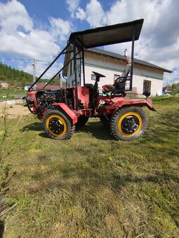 Malotraktor domácej výroby LKT 4x4 - 2