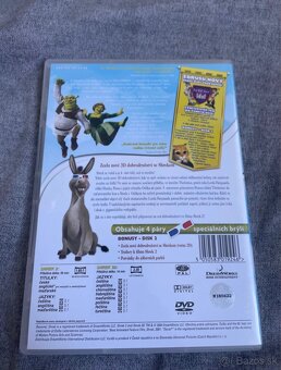 Shrek 3D + Shrek 2 (DVD, 2001) – BONUS: 3× 3D - 2