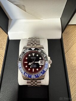 Seiko mod GMT Batman - 2
