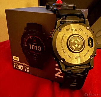 Garmin Fenix 7X Solar Slate Gray/Black Band - 2