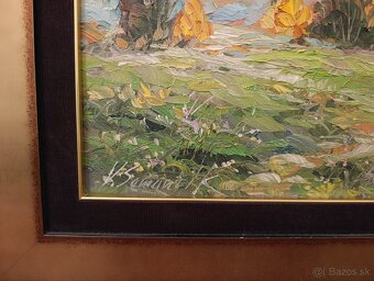 Olejomaľba Krajinka Vladimír Semančík - 2