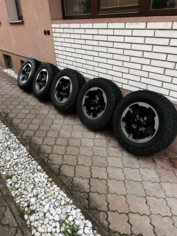 Original Alu Disky R18 s Off Road Pneu BFGoodrich 255/70 R18 - 2