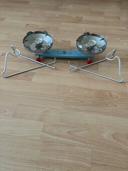 Propán butánová flaša + dvojhorákový varič - 2