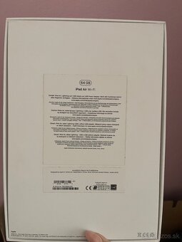 apple ipad air 2019 64gb strieborný - 2