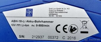 Lux Aku kotúčová píla +skrutkovač + taška - 2