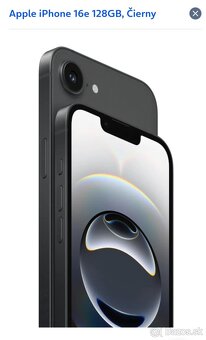 Mam na predaj iphone 16e 128GB - 2