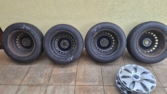 Predám zimne kolesa 215/60 R16 ford mondeo, s-max a galaxy - 2
