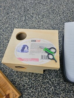 Klietka s výbavou pre morské prasiatka a iné - 2