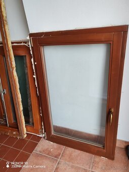 Drevené euro okná - Top stav - 2