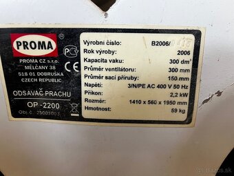 Odsávanie na pilinu - 2