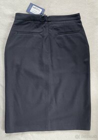 Gant tmavomodrá puzdrová sukňa s vreckami - 2