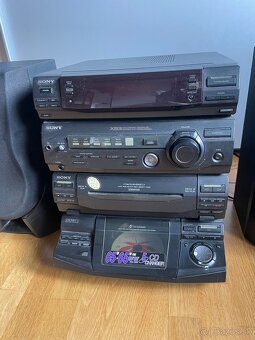 Veža Sony XB3 5X CD rádio aux DJ mix - 2