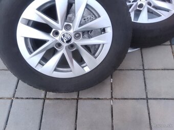 Elektróny + letné pneumatiky škoda Fabia 185/65 r15 - 2
