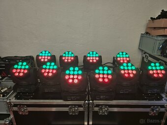 LED Beam Pixel 12x12W RGBW 11ks 2x case - 2