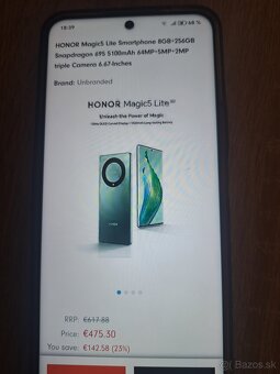 honor magic 5 lite - 2