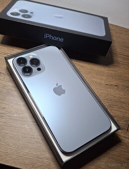 IPhone 13 Pro Max 128GB Pacific Blue-BAT.100%-HODINKY ZADA - 2