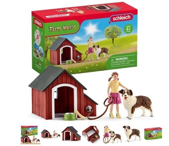 Predám Schleich 42376 Pes s búdou pre psa Austrálsky ovčiak - 2