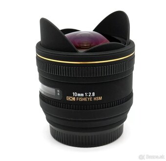 fisheye sigma 10/2,8 EX DC baj.A sony/minolta - 2