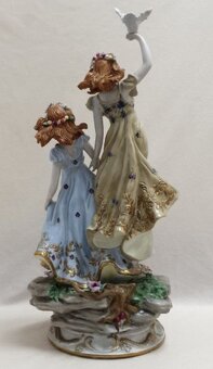Porcelanova socha meissen - 2