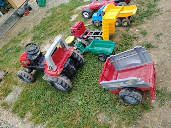 Detský slapaci traktor formula - 2
