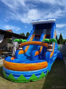 Skákací hrad - Šmykľavka Safari 7x3x4,5 metra - 2