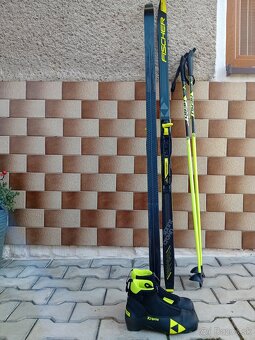 Detské bežky 150 cm a topánky EU-36 zn. Fischer+palice 115 - 2