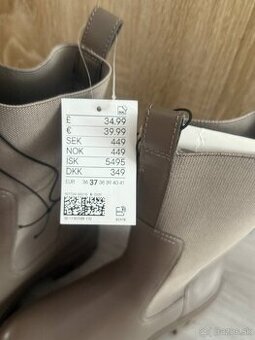 Čižmy veľkosť 37 - 2