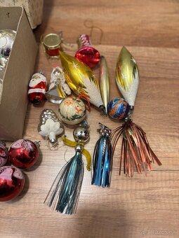 Staré retro vianocne ozdoby - 2