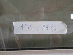 Plastove okno 194x110 - 2