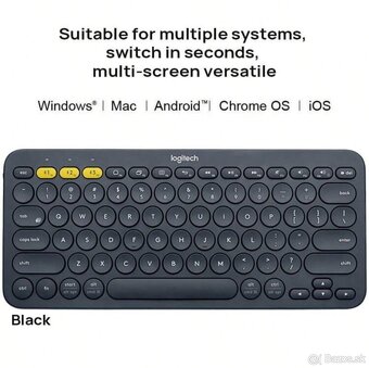 Bluetooth bezdrôtová klávesnica Logitech K380 - 2
