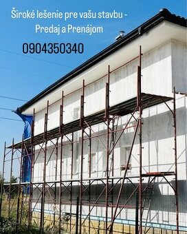 Prenájom lešenia - 2
