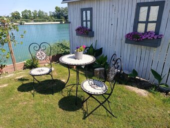 Mozaikový bistro set Amarilo - 2