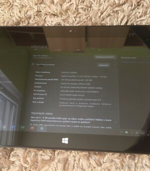 Predám tablet (PC) Microsoft Surface 128 GB s Windows 10 - 2