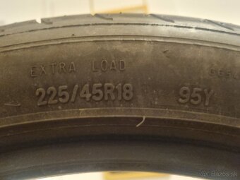 Used Tire, GoodYear, 225/45R18 95Y, Tread 5mm - 2