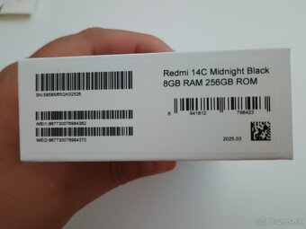 📱 Predám Redmi 14C – 8GB RAM / 256GB – veľmi zachovalý, ako - 2