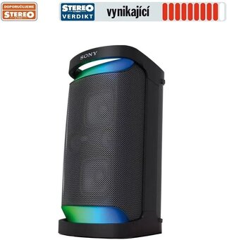 Sony SRS-XP500B, čierny, partybox - 2