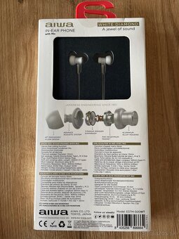 Sluchadlá Aiwa ESTM-500WT - 2