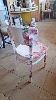 Stolička servítková technika - 2